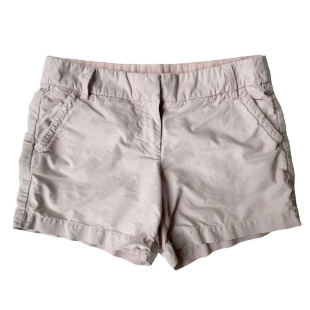 J Crew Chino Style Shorts Size 6 - Picture 1 of 5